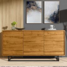 Halo Sideboard - Dark Oak - 160cm