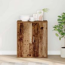 Sideboard Old Wood 60x31x70 cm Engineered Wood Vidaxl