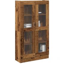 Sideboard Cupboar,Buffet,Highboard Old Wood 82.5x30.5x150 cm Engineered Wood VSVS75833