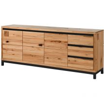 Sideboard Kernbuche 210x45x85 Natur Geölt Villanders 152