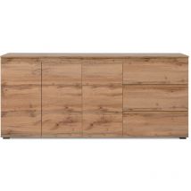 Calicosy - Sideboard mit 3 Türen, 3 Schubladen und 2 Regalen - L178,5 cm