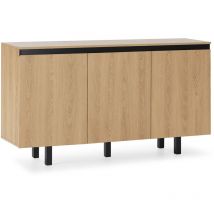 Sideboard Molina 3 türen eichefarben