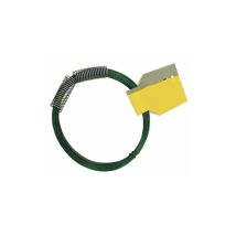 Pelote de bobine de 12 m de fil d&39acier galvanisA plastifiA 2,0 mm vert