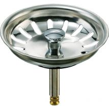 Siebkörbchen für Teka Spülen 3 1/2 Zoll für Excenterbedienung Siebkorbeinsatz Siebkorb ø 81mm inkl. Dichtung ø 43mm