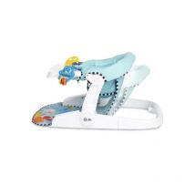 Siege au sol évolutif Ocean Explorers Baby Einstein Sea of Support 2-en-1 avec jouets amovibles - Bleu/Blanc