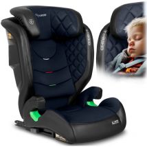 Siège auto Nukido Louis, noir et bleu marine, 15-36 kg ISOFIX