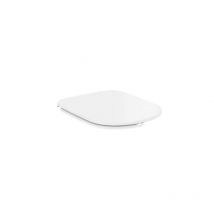 Dolomite - Siège avec fermeture amortie en blanc brillant - Ceramica Gemma 2