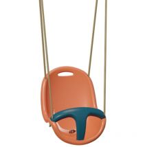 Trigano - Siège bébé pour portique de 1,90 à 2,50 m bleu/corail