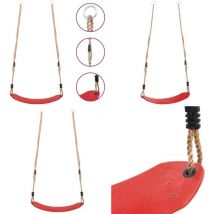 Vidaxl - Siège de balançoire pour enfants Rouge - siège de balançoire - sièges de balançoire - Home & Living - Rouge