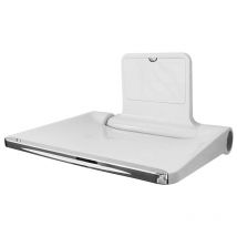 Sevengirl - Siege de Douche Mural Rabattable,Tabouret de Douche Pliable Mural,Chaise De Douche Antidérapante pour Handicapé Personnes âgées 200kg