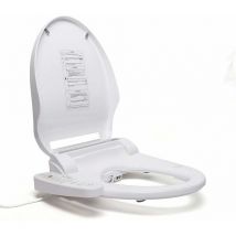 Siège de toilette Bidet de toilette avec buse siège de toilette intelligent électrique Bidet, fermeture douce, séchage à L'air chaud, facile à
