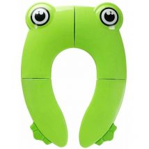 Hoopzi - Siège de toilette pour enfants, entraneur de toilette pliable pour les déplacements, siège de toilette de voyage portable avec sac de