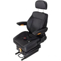 Siège de tracteur avec appui-tête - accoudoirs - ceinture