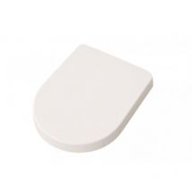 Artceram - Siège Dossier enveloppant avec fermeture Soft-Close blanc brillant - Art Ceram