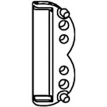 Füllstück H-4/15 - Siegenia