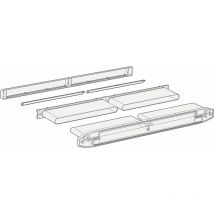 Siegenia - Kanal-Set für Fensterlüfter Aeromat midi hy, Kunststoff schwarz RAL9011