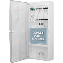 Siemens - Coffret de communication Grade 3 tv avec actifs 10 RJ45