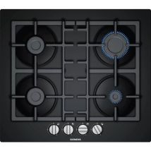 Siemens - Table de cuisson iQ300 EN6B6PB90 Noir Encastrable 60 cm Gaz 4 zone(s)