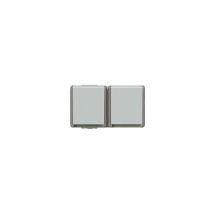 Siemens Gamme d'interrupteurs Prise 2P+T Delta gris 5UB4725 1 pc(s) D509951