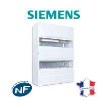 Siemens - Tableau électrique nu à équiper 2 rangées