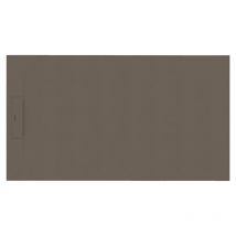 Sanycces - siena - Plato de ducha 120x70cm - Cacao - Resistente y de diseño - Disponible en varias medidas y colores