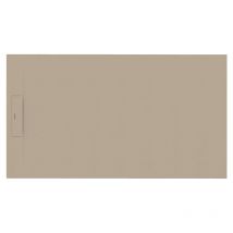 SIENA - Plato de ducha 180x70cm Crema - Antideslizante - Resistente y de diseño - Disponible en varias medidas y colores