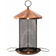 Futtersäule für Nüsse, h 31 cm Kupfer-Serie