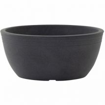 Pflanzgefäße malaga anthrazit ø 48x22 cm - Siena Garden