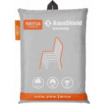 Aquashield Stapelstuhlhülle 67x67xh80/110 Cm Hellgrau, 100% Polyester