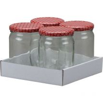 Sturzgläser 'Cucinare' 4er-Tray, 580 ml to 82 mm