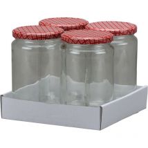 Sturzgläser 'Cucinare' 4er-Tray, 720 ml to 82 mm