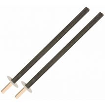 Wachstuchfackel 65cm 2Stk Fackeln Gartendeko Picknick Terrasse Lagerfeuer Deko