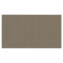 Siena - Receveur de douche 100X100 cm Moka - Antidérapant - Résistant & design - Disponible en plusieurs dimensions et coloris