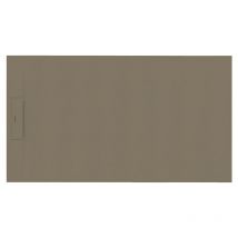 Siena - Receveur de douche 140X90 cm Moka - Antidérapant - Résistant & design - Disponible en plusieurs dimensions et coloris