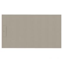 Siena - Receveur de douche 150X70 cm Sable - Antidérapant - Résistant & design - Disponible en plusieurs dimensions et coloris