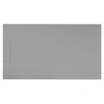 Sanycces - siena - Receveur de douche 170X90 cm Gris - Antidérapant - Résistant & design - Disponible en plusieurs dimensions et coloris