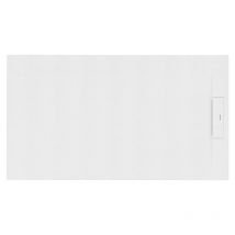 Siena - Receveur de douche 190X80 cm Blanc - Antidérapant - Résistant & design - Disponible en plusieurs dimensions et coloris