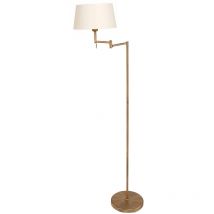 Mexlite lampade da terra Bella - bronzo - tessuto - 5894BR - Bronzo