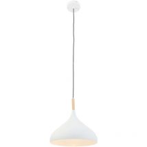 Mexlite suspension Bjorr - blanc - métal - 33 cm - E27 (grande raccord) - 7730W