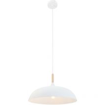 Steinhauer - Mexlite - lámpara colgante - Bjorr - blanco - madera metal - ø