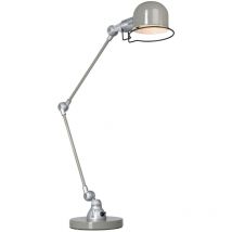 Sienna Lighting - Sienna Davin Lámpara de Pie Task Industrial, Metal-Aluminio