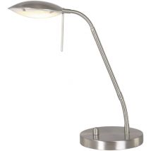 Steinhauer - Sienna Eloic Lampe de travail de bureau en acier brossé