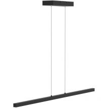 Sienna Light Stripe Plafoniera a Sospensione Integrata Nero Opaco