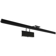 Sienna Litho Led Picture Light Black Matt, Plastic Matt
