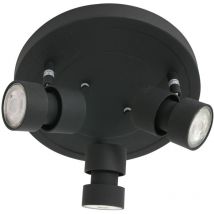 Sienna Natasha Cluster di faretti nero opaco