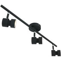 Steinhauer - spots Natasja led - noir - métal - 7903ZW - Noir