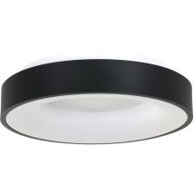 Steinhauer - plafonnier Ringlede - noir - métal - 48 cm - dirigé - 2563ZW - Noir