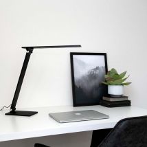 Steinhauer - Lampe de bureau lampe de table dimmable led lampe de salon noir réglable