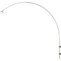 Sienna Sparkled Light Wall Light Steel Brushed