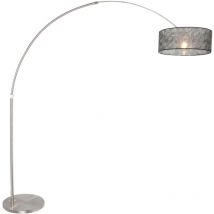 Lampade da terra Sparkled light - ambra - tessuto - 9681ST - Ambra - Steinhauer